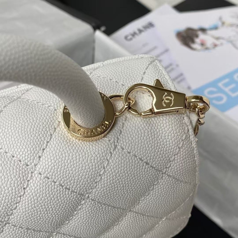 Ch**el top handle bags